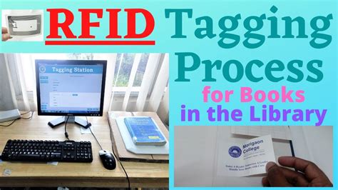 how do rfid tags in books work|rfid based library management system.